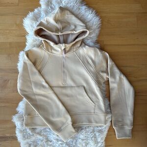 Tan hoodie, women’s size Small